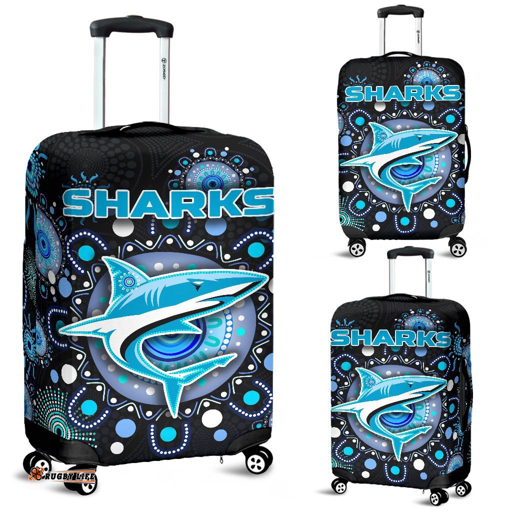 Cronulla Luggage Covers Sharks Indigenous
