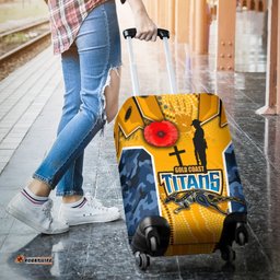Titans Luggage Covers Gold Coast ANZAC Day Armor Version