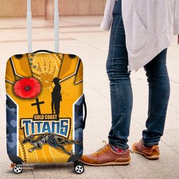Titans Luggage Covers Gold Coast ANZAC Day Armor Version