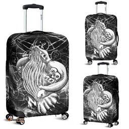 Aboriginal Luggage Covers, Skywhale Papa Is Coming Back Art