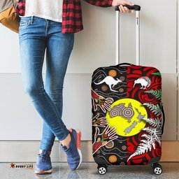 New Zealand Australia Luggage Covers Maori Aboriginal
