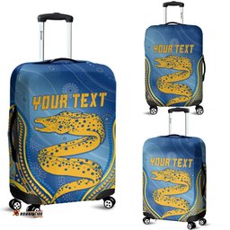 Personalised Parramatta Rugby Eels Luggage Cover Aboriginal Simple Style