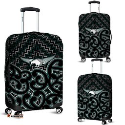 New Zealand Luggage Maori Graphic Tee patterns Green