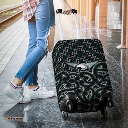 New Zealand Luggage Maori Graphic Tee patterns Green