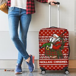 Scotland Santa Claus Luggage Cover