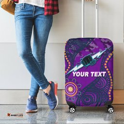 Custom Personalised Storm Rugby ANZAC Day Camouflage Indigenous Art Luggage Covers