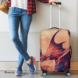 Wales Dragon Luggage Cover