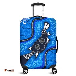 Australia Aboriginal Platypus Art Luggage Cover
