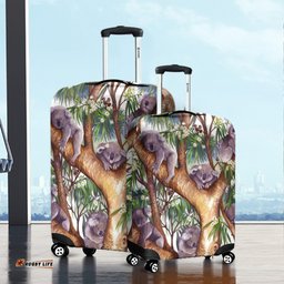 Australia Koala Sleep Little One Luggage Cover