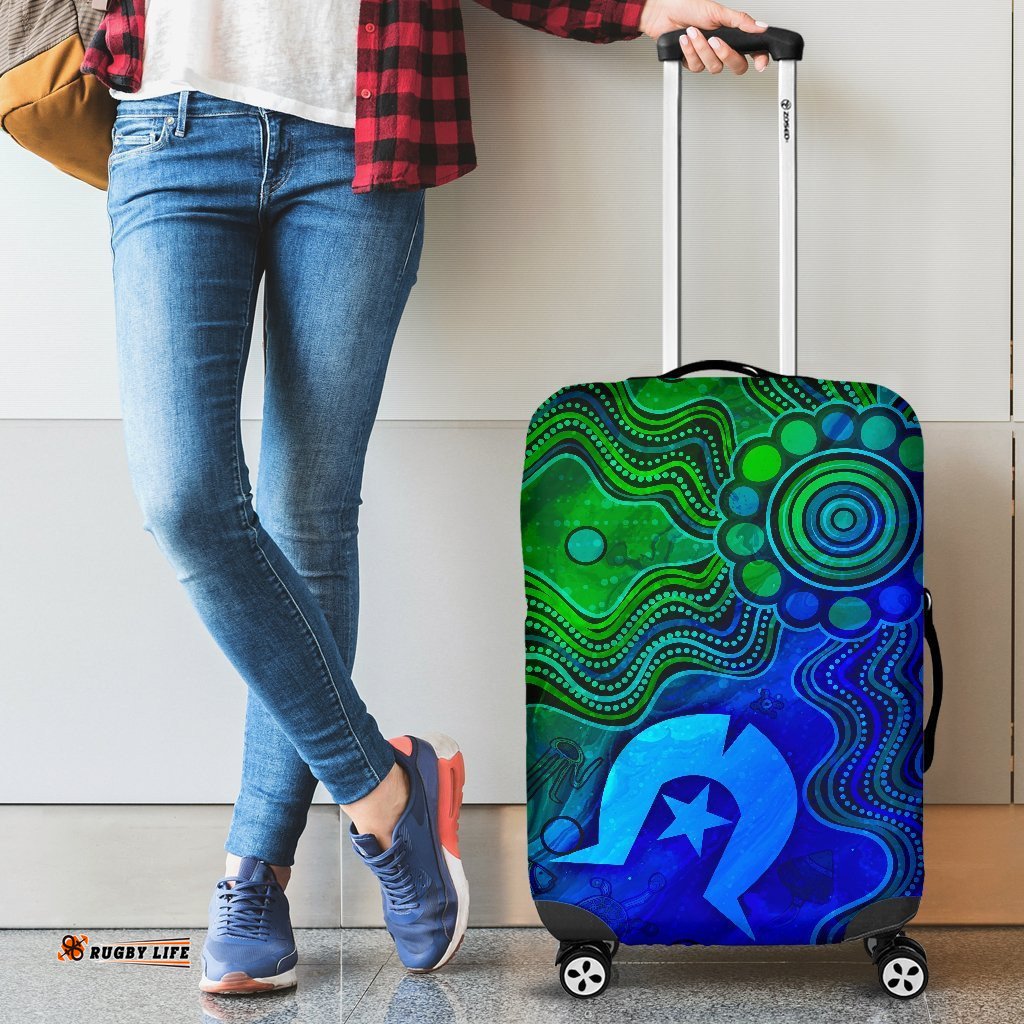 Aboriginal Luggage Covers, Torres Strait Islands Flag