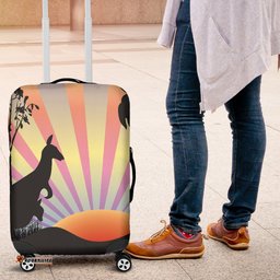 Luggage Cover Kangaroo Sunset Ver03A