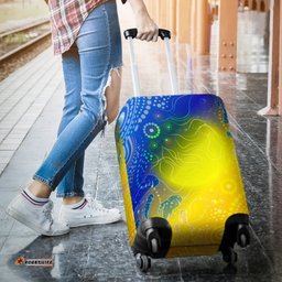 Aboriginal Luggage Covers Indigenous Fishing