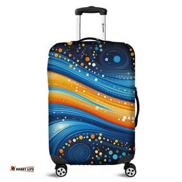 Australia Dreaming Aboriginal Aboriginal Indigenous Dot Painting Dream Art Inspired Luggage Cover