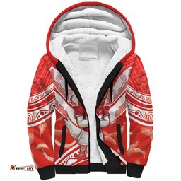Personalised Swans Football Sherpa Hoodie 2024 Swannies Mascot Go Champions