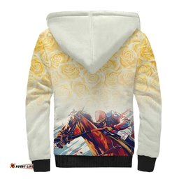 Melbourne Horse Racing Sherpa Hoodie Yellow Rose Champion