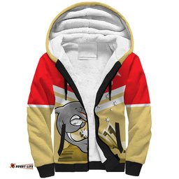 Custom Australia Day Dolphins Sherpa Hoodie NRL 2024 With Sydney Opera House