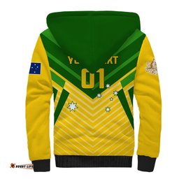 Australia Soccer Sherpa Hoodie Go Socceroos