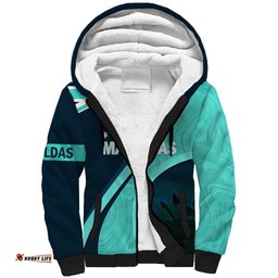 Matildas Soccer Sherpa Hoodie 2024 Happy Australia Day Kangaroo Aussie Proud - Turquoise