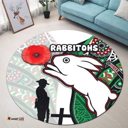 Rabbitohs Round Carpet Indigenous Anzac Day