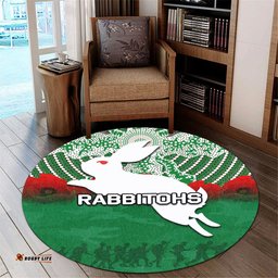 Rabbitohs Round Carpet Aboriginal Anzac Day