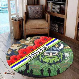 Raiders Round Carpet Canberra Anzac Day