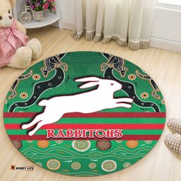Rabbitohs Round CarpetIndigenous Green
