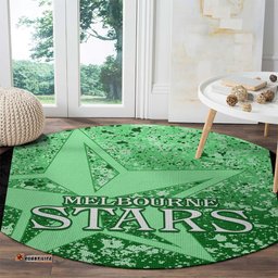 Melbourne Stars Custom Round Carpet BBL Cricket Team 2024