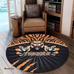 Tigers Rugby Round Carpet