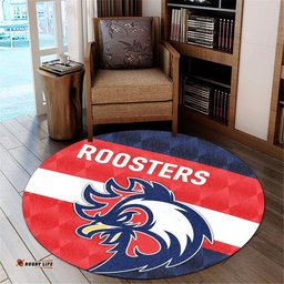 Sydney Round Carpet Roosters Sporty Style