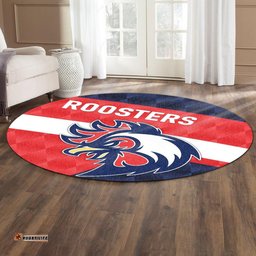 Sydney Round Carpet Roosters Sporty Style