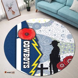Cowboys Round Carpet North Aboriginal Anzac Day