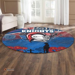Knights Round Carpet Newcastle Anzac Day Aboriginal