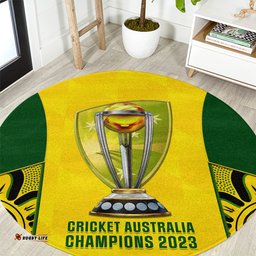 Australia Cricket Round Carpet World Cup Go Champions 2023 Indigenous