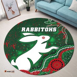 Rabbitohs Round Carpet Magic Style