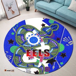 Eels Naidoc Week Color Round Carpet