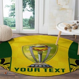 Custom Australia Cricket Round Carpet World Cup Go Champions 2023 Indigenous