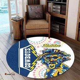 Cowboys Naidoc Week Round Carpet North Aboriginal