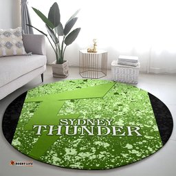 Sydney Thunder Custom Round Carpet BBL Cricket Team 2024