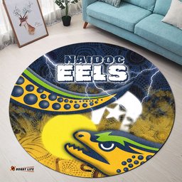 Eels Rugby NAIDOC Week Round Carpet Aboriginal Power Style