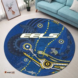 Eels Indigenous Round Carpet