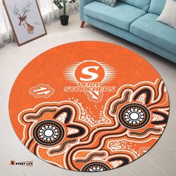 Perth Scorchers Round Carpets Aboriginal Art