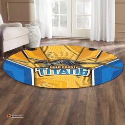 Titans Round Carpet Gold Coast Aboriginal Armor Version