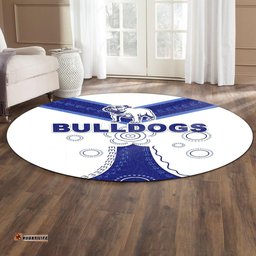 Canterbury-Bankstown Bulldogs Round Carpet Simple Indigenous
