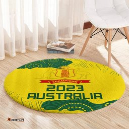 Australia Cricket Round Carpet History Commemorative World Cup Winners