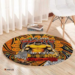 GWS Giants NAIDOC Week 2024 Round Carpet Mascot Football