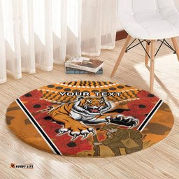 Custom Wests Tigers Rugby ANZAC Round Carpet Aboriginal and Army Patterns