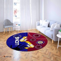 Naidoc Brisbane Lions Round Carpet Indigenous Style