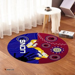 Naidoc Brisbane Lions Round Carpet Indigenous Style