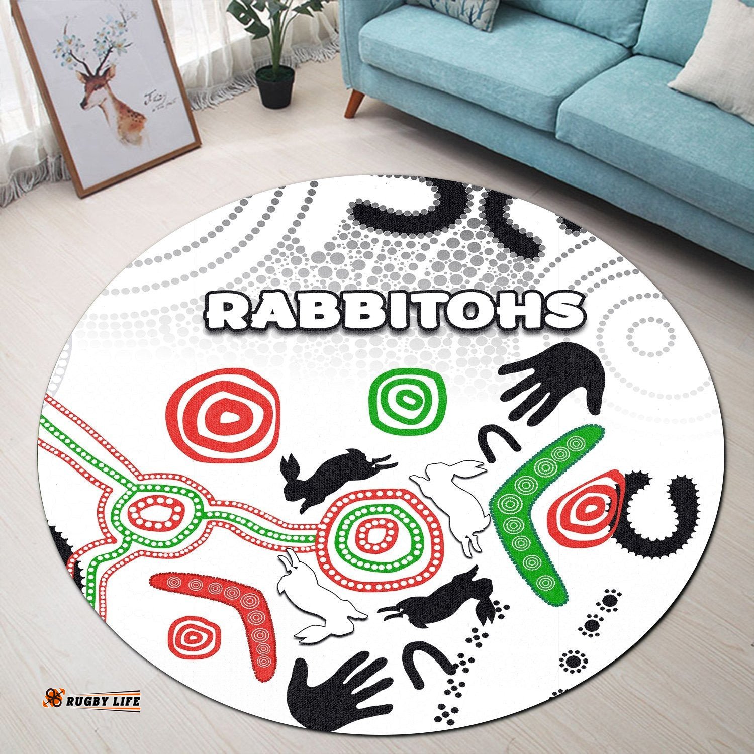 South Sydney Rabbitohs Indigenous Round Carpet