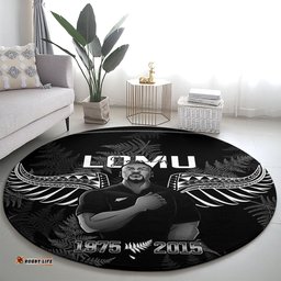 New Zealand Silver Fern Rugby Round Carpet Aotearoa Godfather Proud Gone But Never Forgotten
